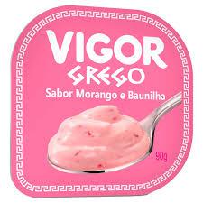 IOGURTE VIGOR GREGO 90G MORANGO/BAUNILHA