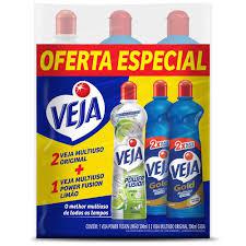 KIT LIMPADOR VEJA POWER FUSION 500ML OF.ESPECIAL C/2