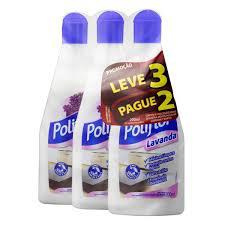 KIT LUSTRA MOVEIS POLIFLOR 200ML LAVANDA L3P2