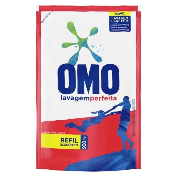 LAVA ROUPAS OMO SC 900ML LAVAGEM PERFEITA