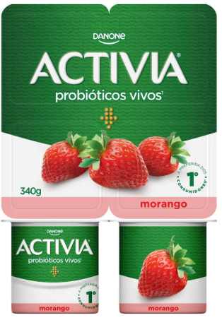 LEITE FERM.ACTIVIA 340G MORANGO