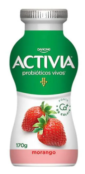 LEITE FERMENTADO DANONE ACTIVIA 170G MORANGO