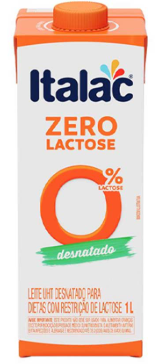 LEITE ITALAC 1L DESNATADO Z.LACTOSE