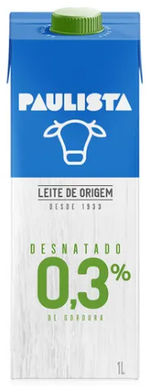 LEITE LV PAULISTA DESNATADO 1L