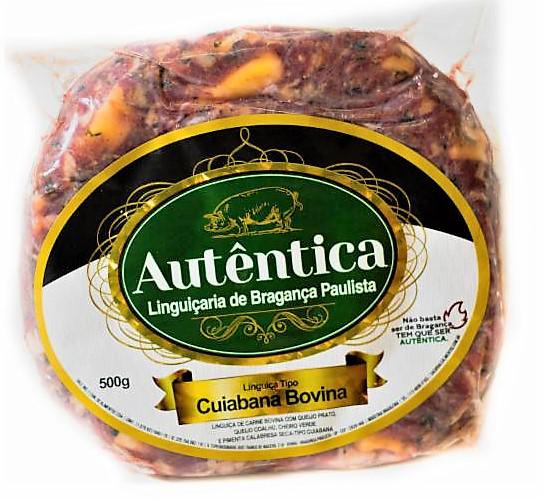 LINGUICA AUTENTICA 400G CUIABANA BOVINA