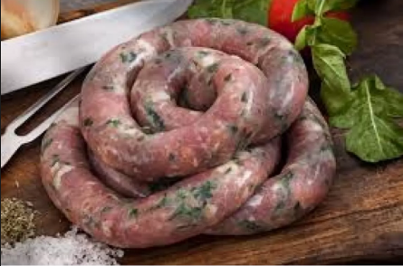 LINGUICA PORCOBELO RUCULA/QUEIJO KG GRANEL