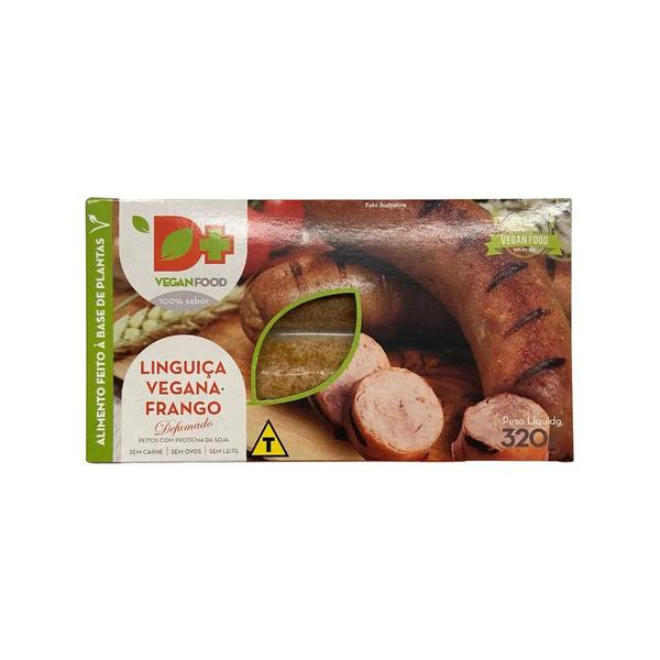 LINGUICA VEGANA D+ 320G FRANGO