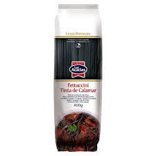 MACARRAO LAS ACACIAS 400G FETTUCCINE TINTA DE CALAMAR