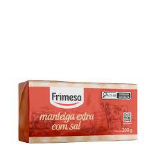 MANTEIGA FRIMESA EXTRA 200G C/SAL TABLETE