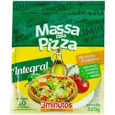 MASSA 3MINUTOS PIZZA 250G INTEGRAL