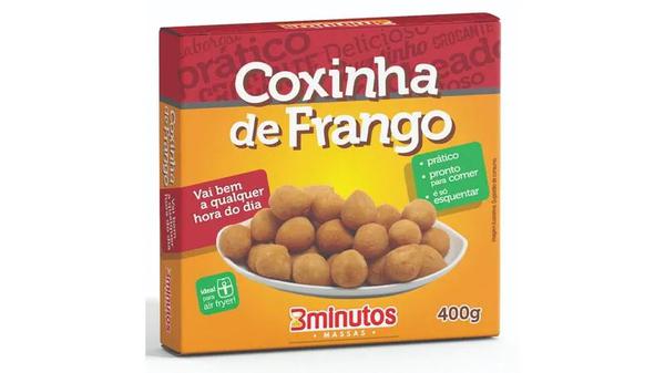 MINI SALGADOS 3MINUTOS 400G COXINHA