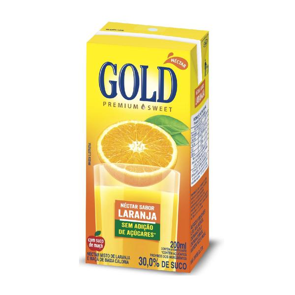 NECTAR GOLD 200ML LARANJA/MACA