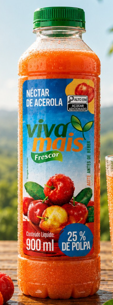 NECTAR VIVA MAIS FRESCOR 900ML ACEROLA