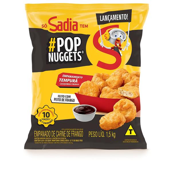 NUGGETS SADIA POP 1,5KG TEMPURA