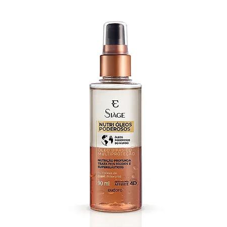 OLEO NUTRI.BIFASICO SIAGE 90ML OLEOS PODEROSOS