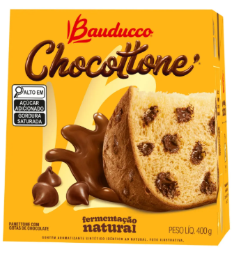 PANETTONE BAUDUCCO 400G CHOCOTTONE