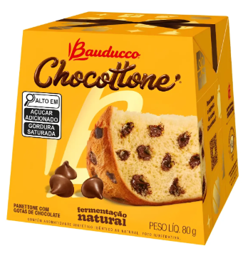 PANETTONE BAUDUCCO 80G CHOCOTTONE