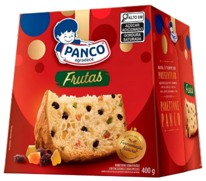 PANETTONE PANCO 400G FRUTAS