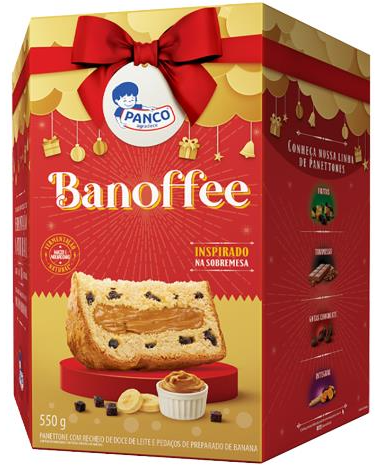 PANETTONE PANCO 550G BANOFFEE