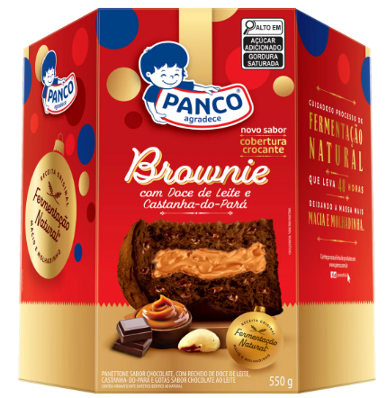PANETTONE PANCO 550G BROWNIE
