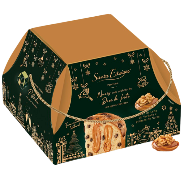 PANETTONE SANTA EDWIGES 800G DOCE DE LEITE