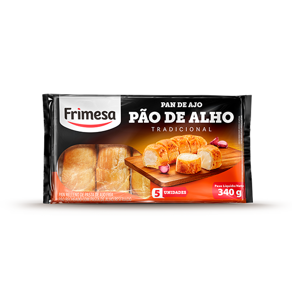 PAO DE ALHO FRIMESA 340G BAGUETE TRADICIONAL