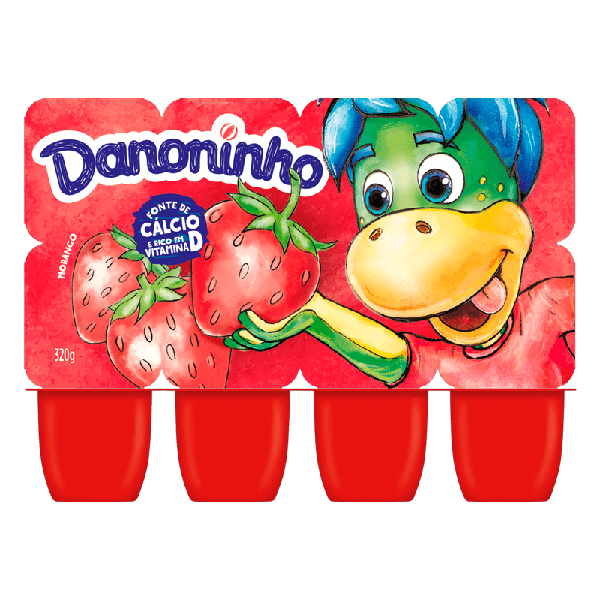 PETIT DANONINHO 320G MORANGO
