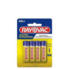 PILHA RAYOVAC PEQUENA 4UN
