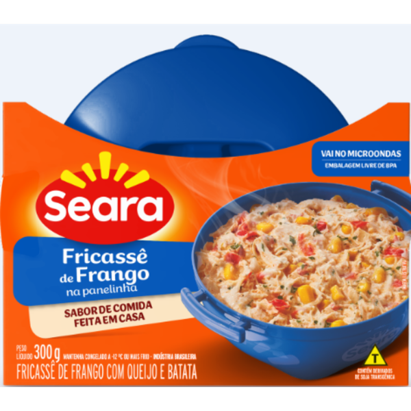 PRATO PRONTO SEARA 300G FRICASSE DE FRANGO