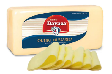 QUEIJO MUSSARELA DAVACA KG FATIADA