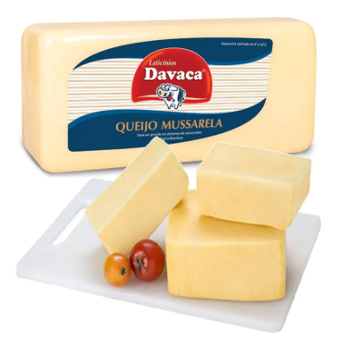 QUEIJO MUSSARELA DAVACA KG PECA/PEDACO