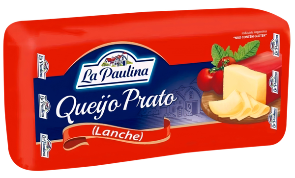 QUEIJO PRATO LA PAULINA KG PECA/PEDACO