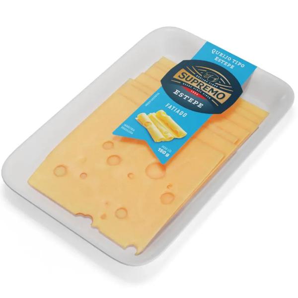QUEIJO SUPREMO ESTEPE FATIADO 150G