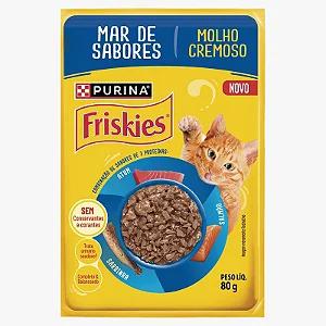 RACAO FRISKIES SACHET 80G MIX DE SABORES