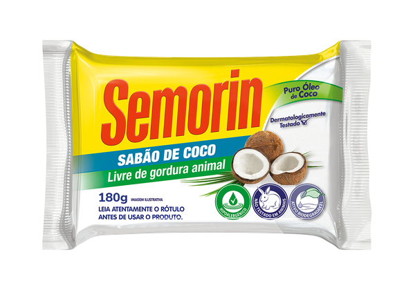 SABAO EM PEDRA SEMORIN 180G COCO