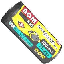 SACO LIXO BOM ROLL REF.110LTS PRETO
