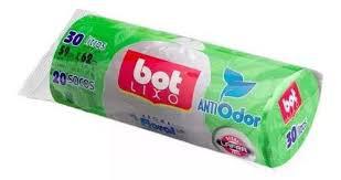 SACO LIXO BOTLIXO ANTI ODOR 030LTS.BRANCO