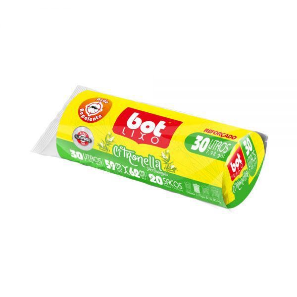 SACO LIXO BOTLIXO REF.CITRONELA 30LTS
