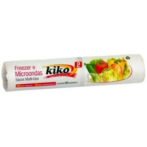 SACO PLAS.KIKO MULTIUSO 25X32CM 50UN