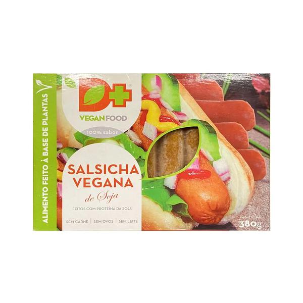 SALSICHA VEGANA D+ 380G SOJA