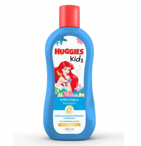 SHAMPOO HUGGIES KIDS 360ML HIDRAT.BRILHO