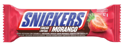 SNICKERS 42G MORANGO