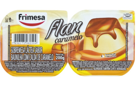 SOBR.LACTEA FRIMESA 200G FLAN BAUNILHA