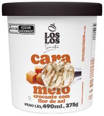 SORVETE LOS LOS CUP 490ML CARAMELO/FLOR SAL