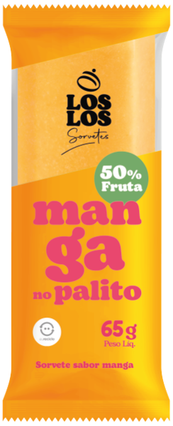 SORVETE LOS LOS MINI PALETA 65G TRAD.MANGA