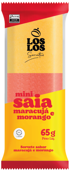 SORVETE LOS LOS MINI PALETA 65G TRAD.MINI SAIA