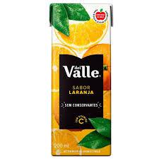 SUCO DEL VALLE TP 200ML LARANJA