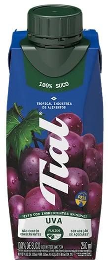 SUCO TIAL TP 250ML 100% UVA