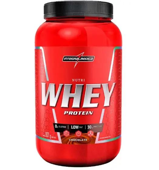 SUPLEMENTO WHEY INTEGRAL MEDICA CHOCOLATE 900G
