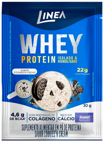 SUPLEMENTO WHEY LINEA 30G COOKIES CREAM